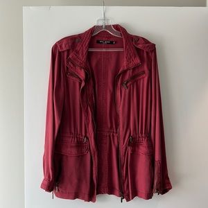 Red Utility Jacket